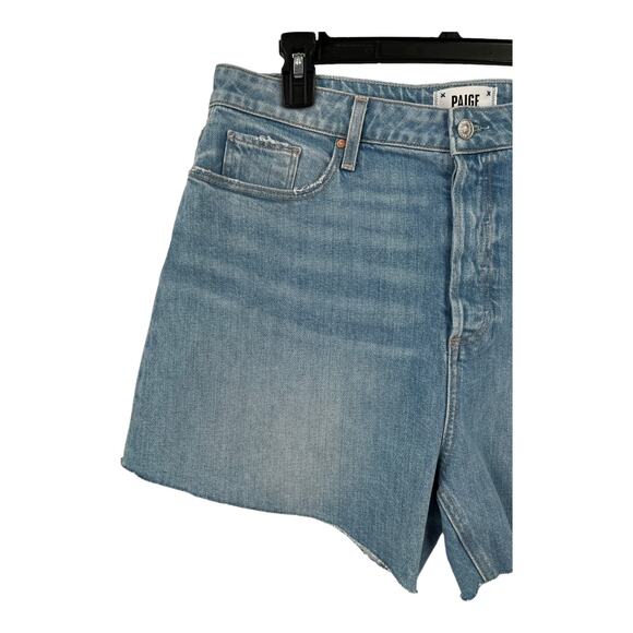 Paige shorts Noella relaxed cut off denim light blue size 32 - Picture 4 of 6